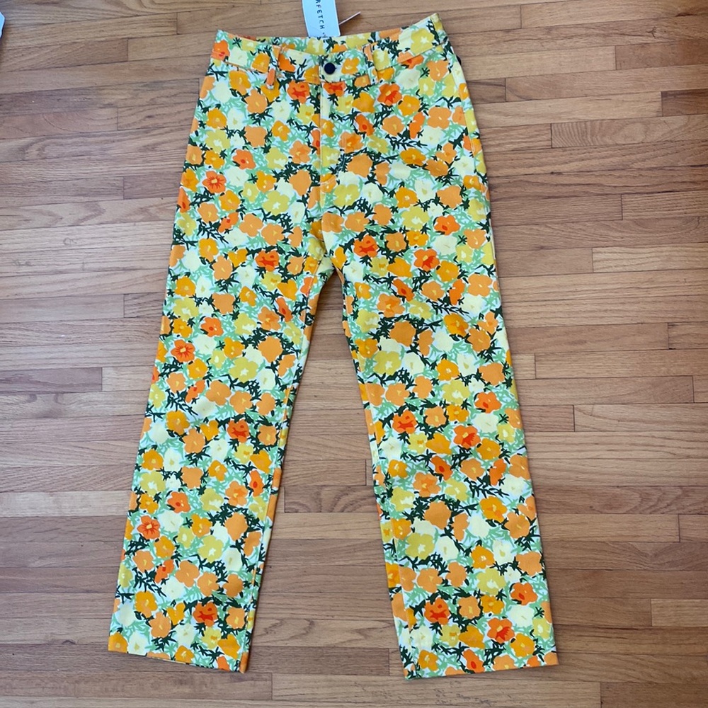 Simon Miller Floral Jeans Sz28